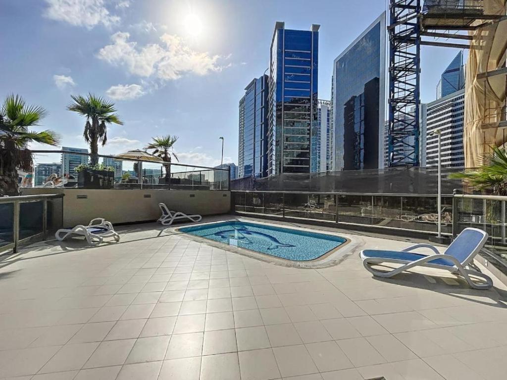 White Sage - Elite Residence Studio Dubai Eksteriør bilde