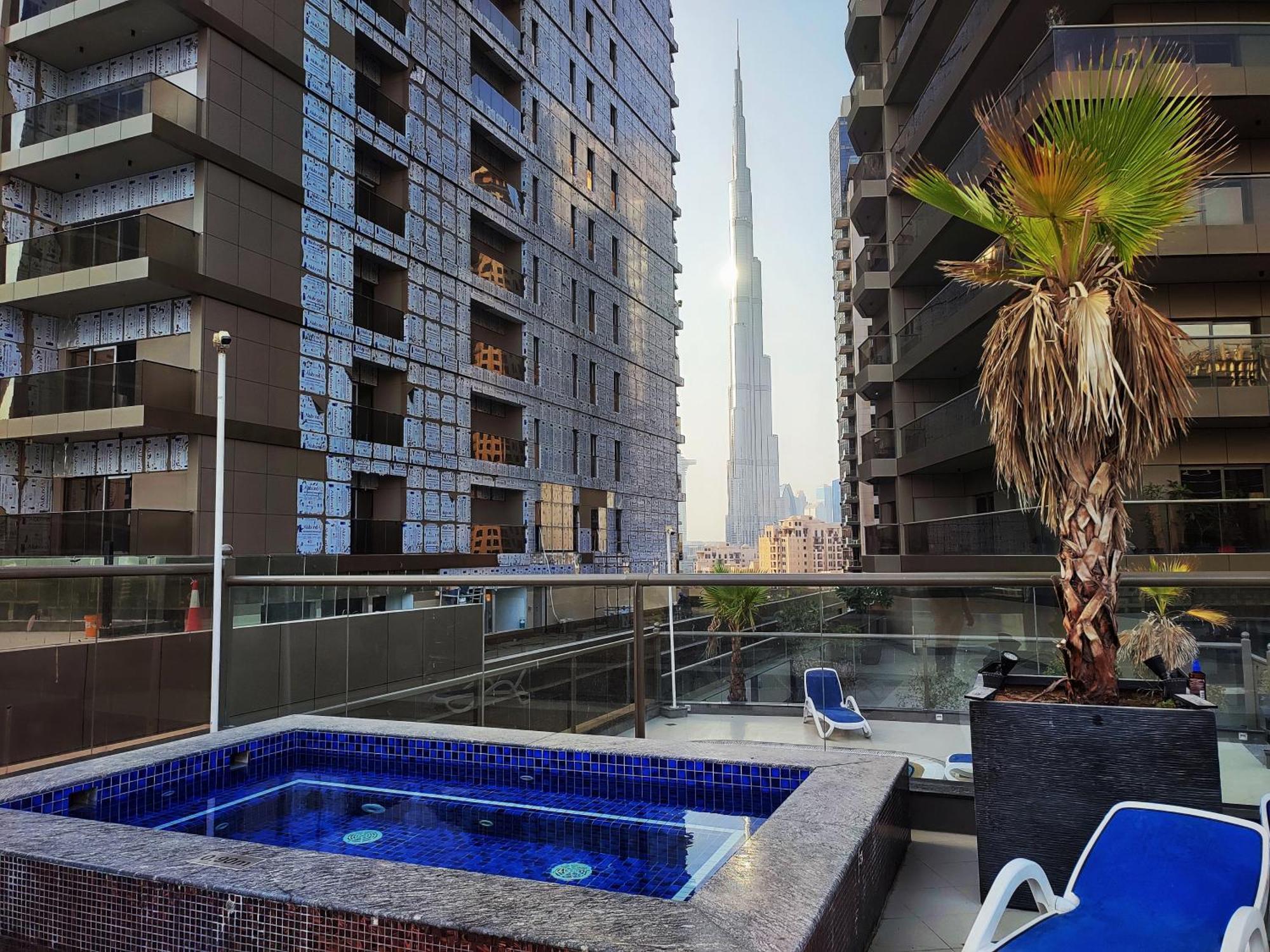 White Sage - Elite Residence Studio Dubai Eksteriør bilde