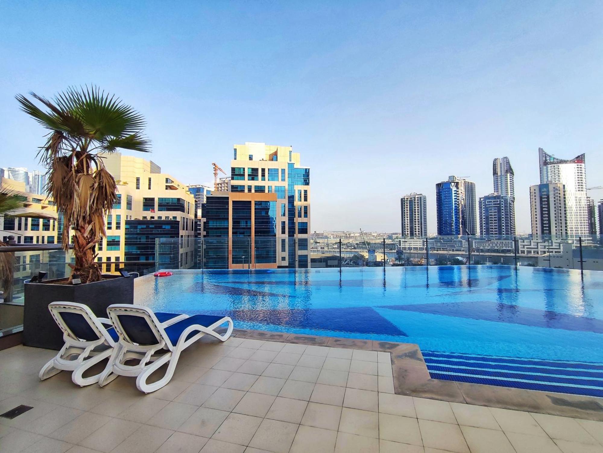 White Sage - Elite Residence Studio Dubai Eksteriør bilde